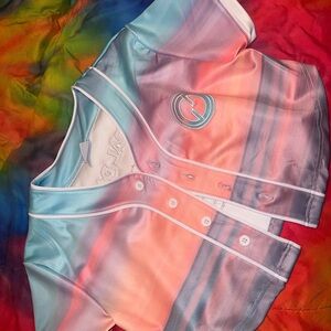 Global Dance Festival Cropped Sunset Jersey